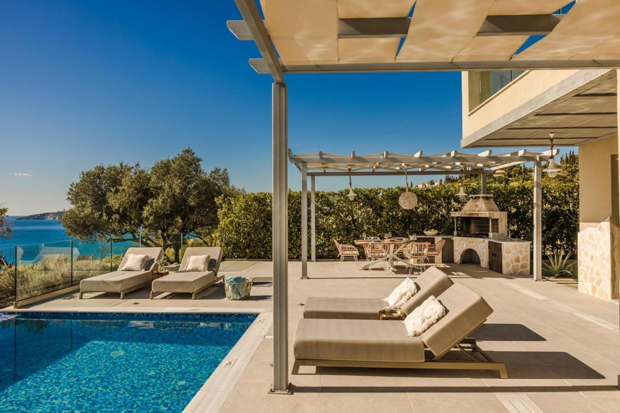 My Villa Kefalonia Lourdas Beach Lourdata  Luaran gambar